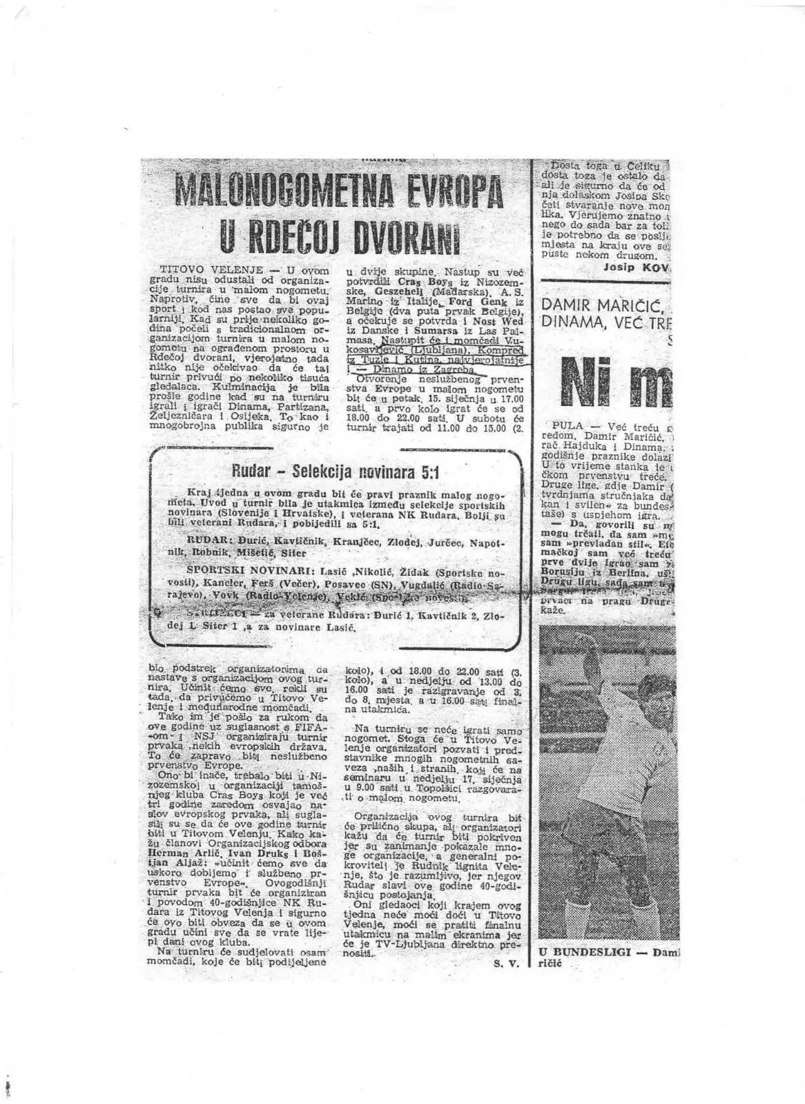 Arhivska fotografija FC Sloboda Kompred